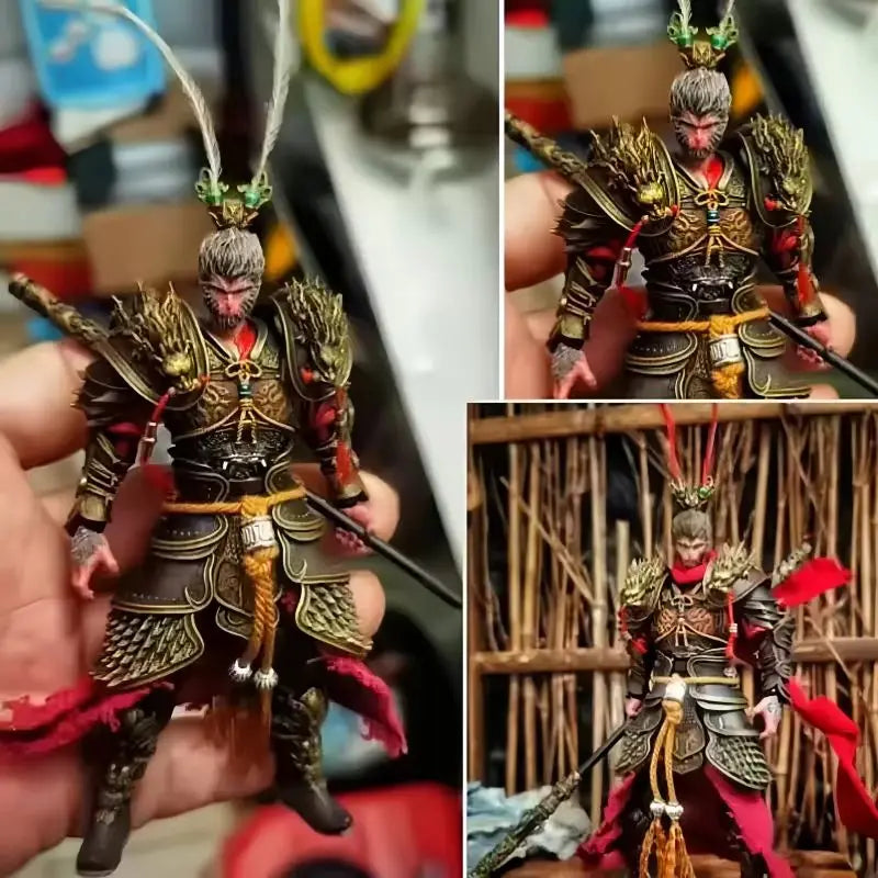 Wukong Anime Figure - 10cm Movable Statue for Desk Decor & Gifts