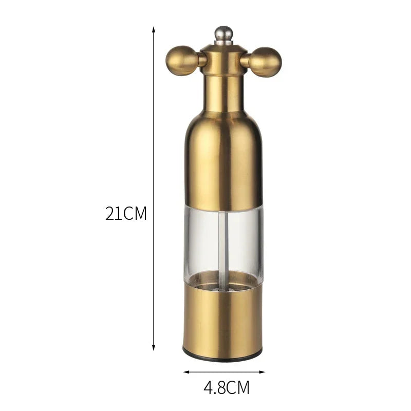 Premium 304 Stainless Steel Manual Pepper Grinder - Eco-Friendly Design