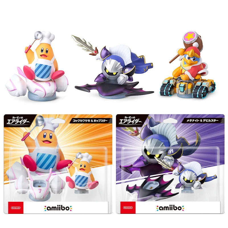 Nintendo Amiibo Kirby Air Riders: Meta Knight & Devil Star Figure