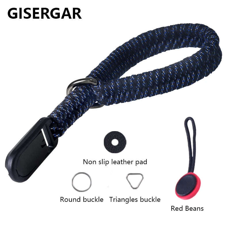 Adjustable Hand-Braided Camera Wrist Strap for Nikon, Canon, Sony