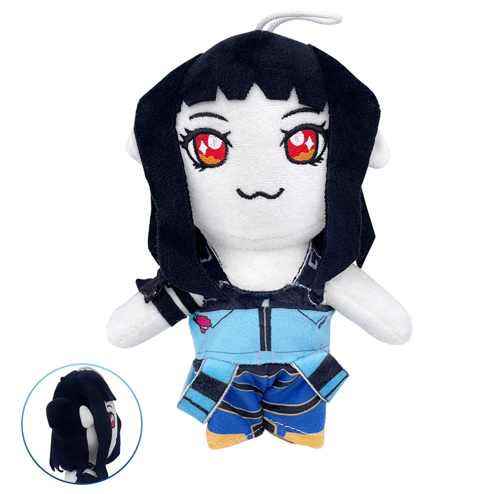 Cute 3-Eyed Purple Tiger Plush Monster - Perfect Gift for Fans!