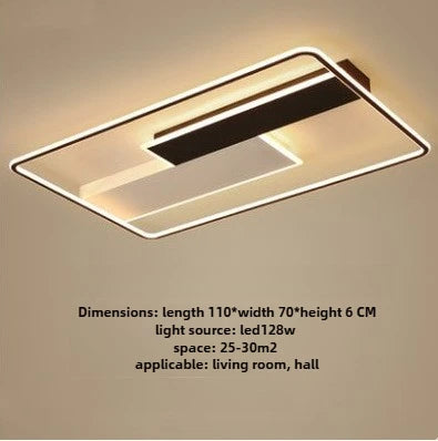 Modern LED Ceiling Light with Remote Dimming for Home & Office