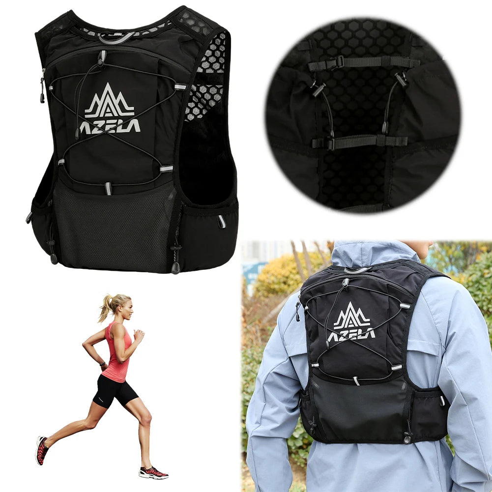 Lightweight Outdoor Trail Running Backpack with Water Bladder Bag