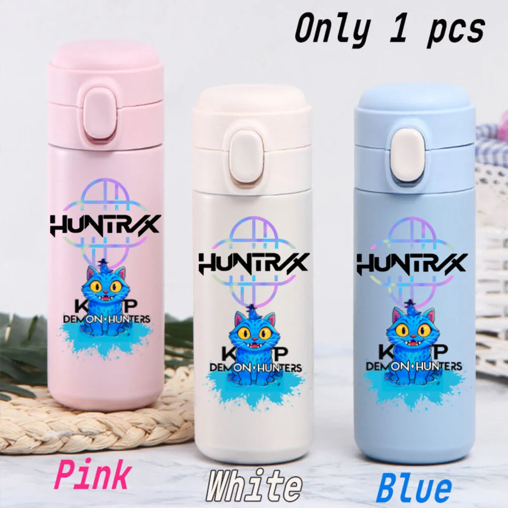 Insulated 420ML K-Pop Travel Drink Bottle - Stylish & Portable