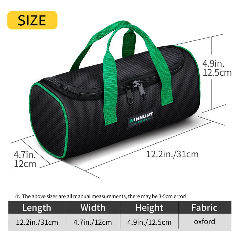 WINHUNT Portable Electrician's Tool Bag - Durable & Versatile Storage