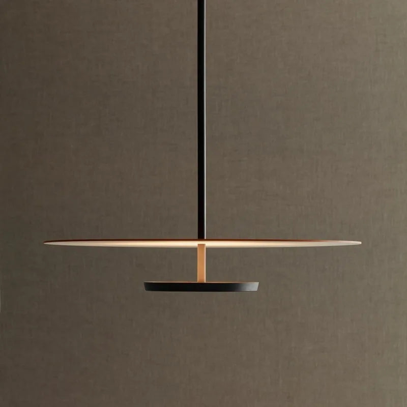 Nordic Minimalist LED Pendant Light - Modern Flying Saucer Chandelier