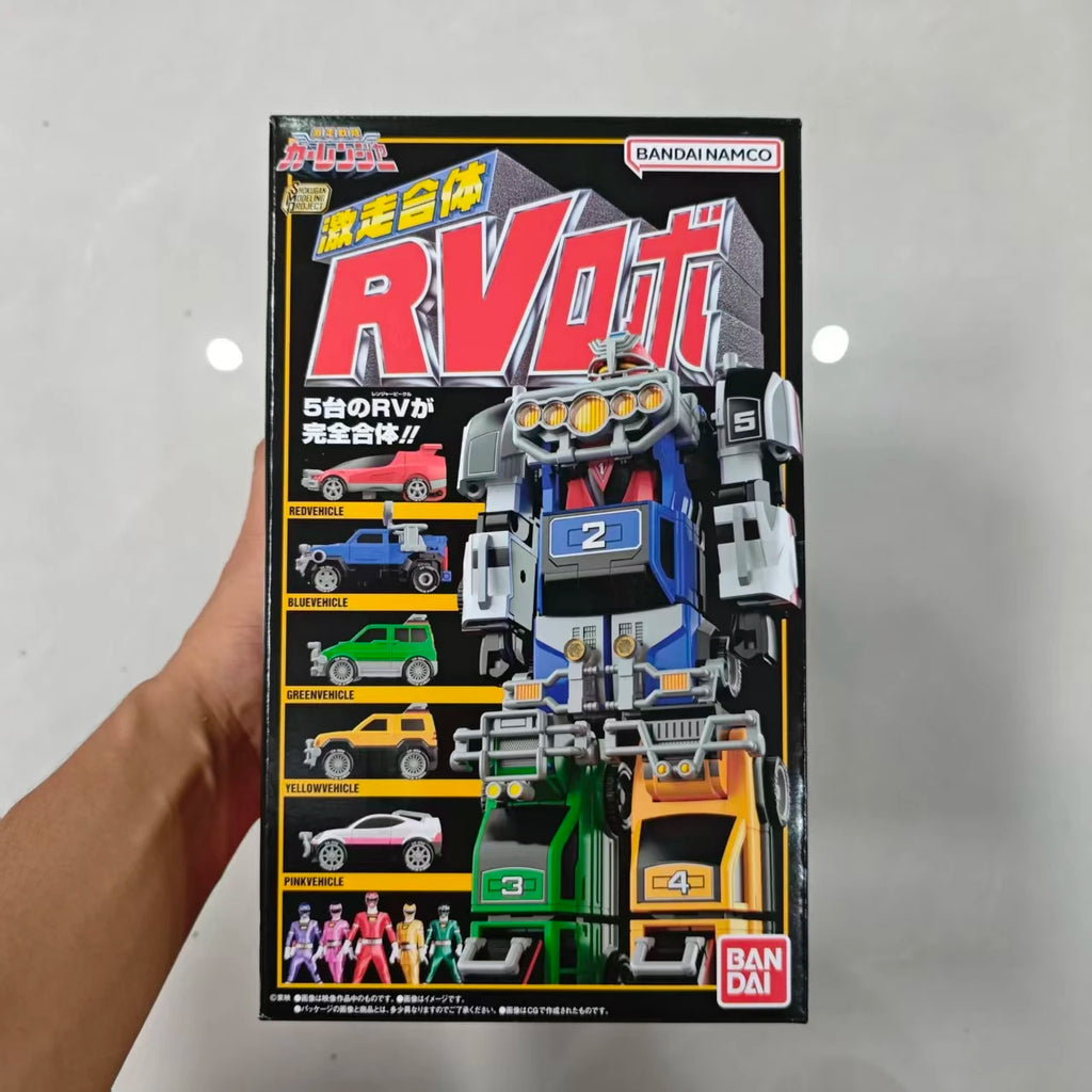 BANDAI SMP RV ROBO Gekisou Sentai Carranger Action Figure Model