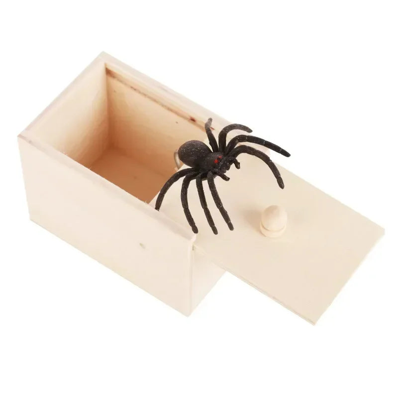 Trick Spider Scare Box - Fun Halloween Prank Decoration Game