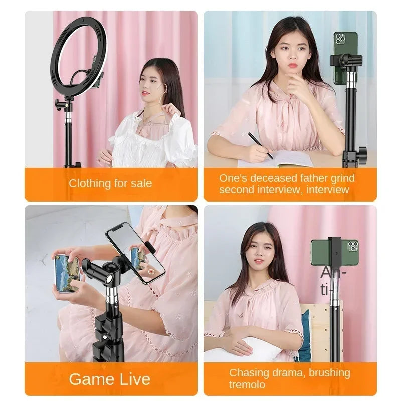 Versatile 160cm Mobile Phone Tripod for Perfect Selfies & Videos