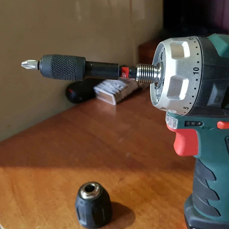 Milwaukee 1/4" Hex Impact Duty Bit Holder - Quick-Change Magnetic Extension
