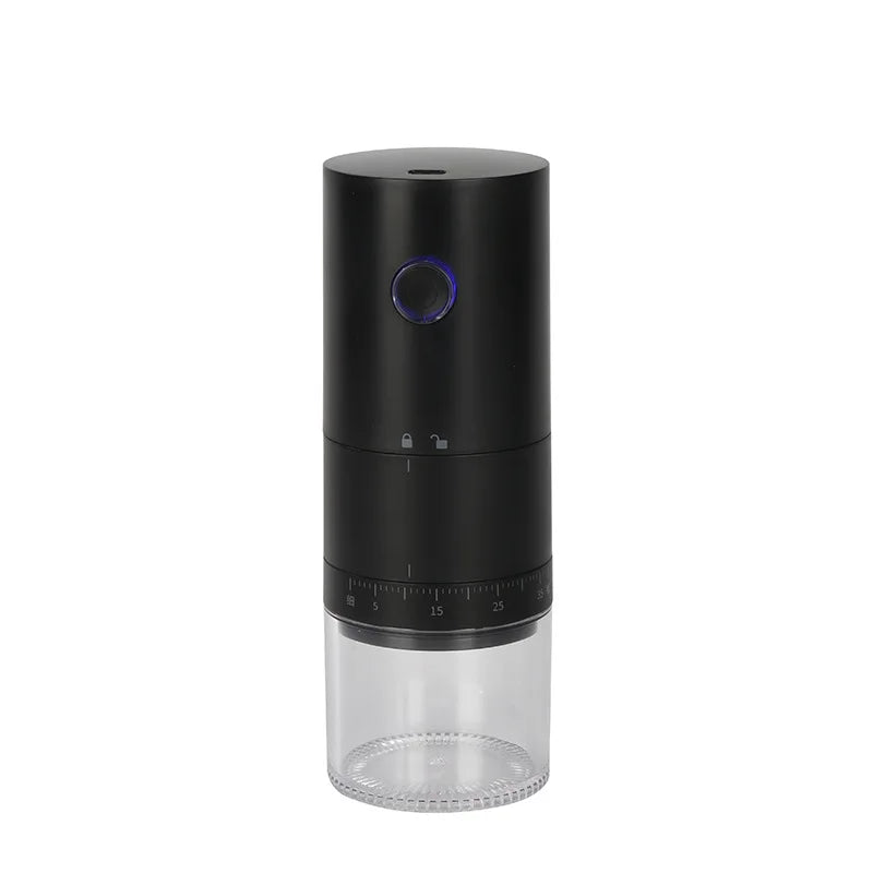 Portable Electric Coffee Grinder - USB Rechargeable Ceramic Mill