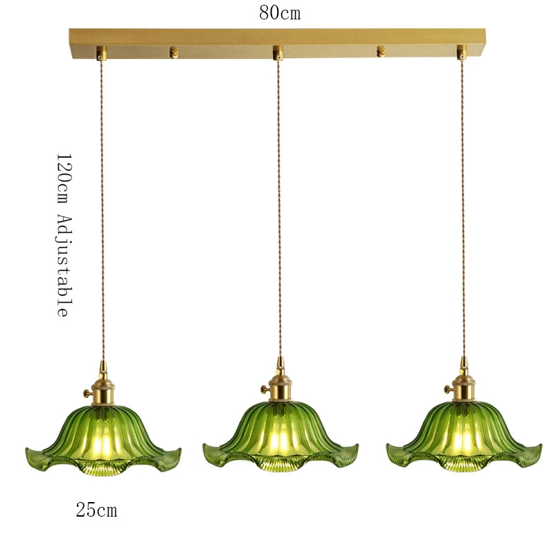 Stylish Glass Pendant Light for Dining Room & Restaurant Décor