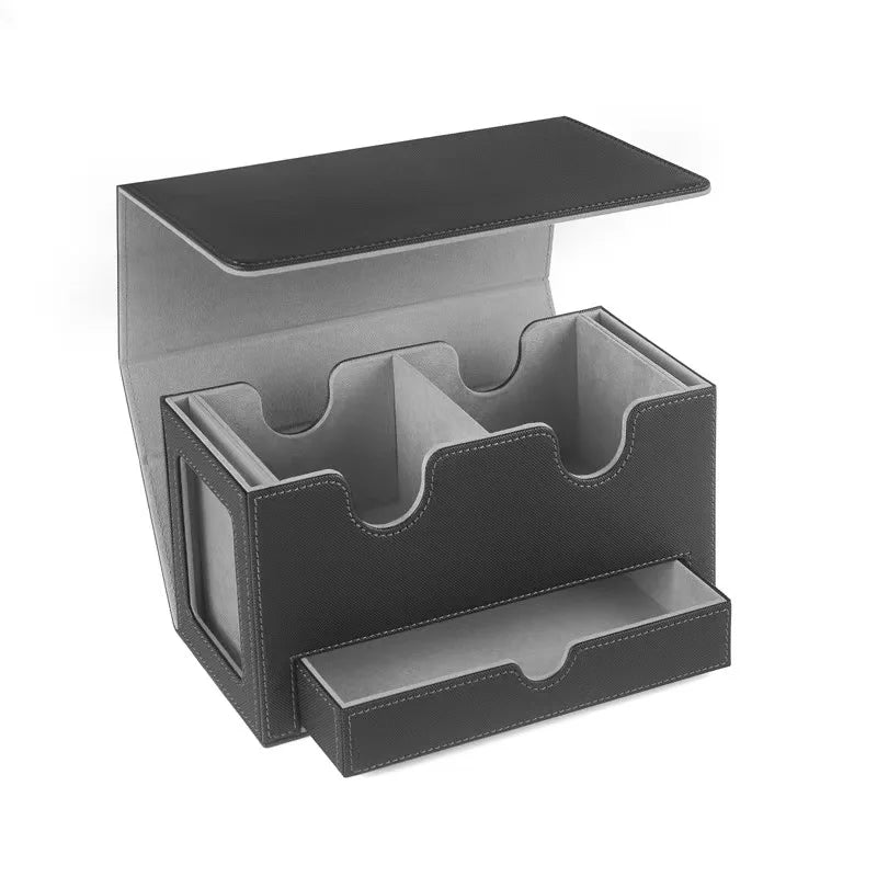 Commander Trading Card Deck Storage Box - Triple Sleeved TCG Case