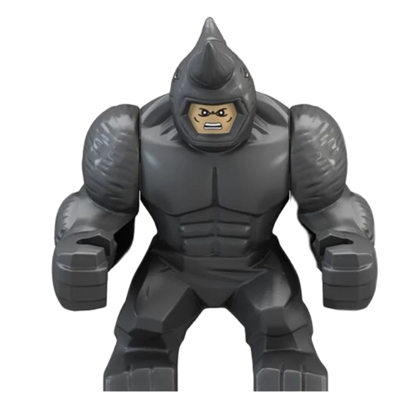 Blind Box Mini Building Blocks Superhero Figures Gift Set