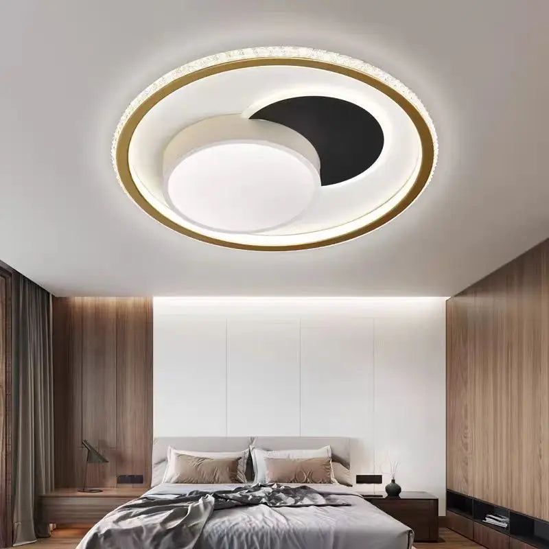 LED Ceiling Light with Remote Dimming - Modern Decor for Any Room