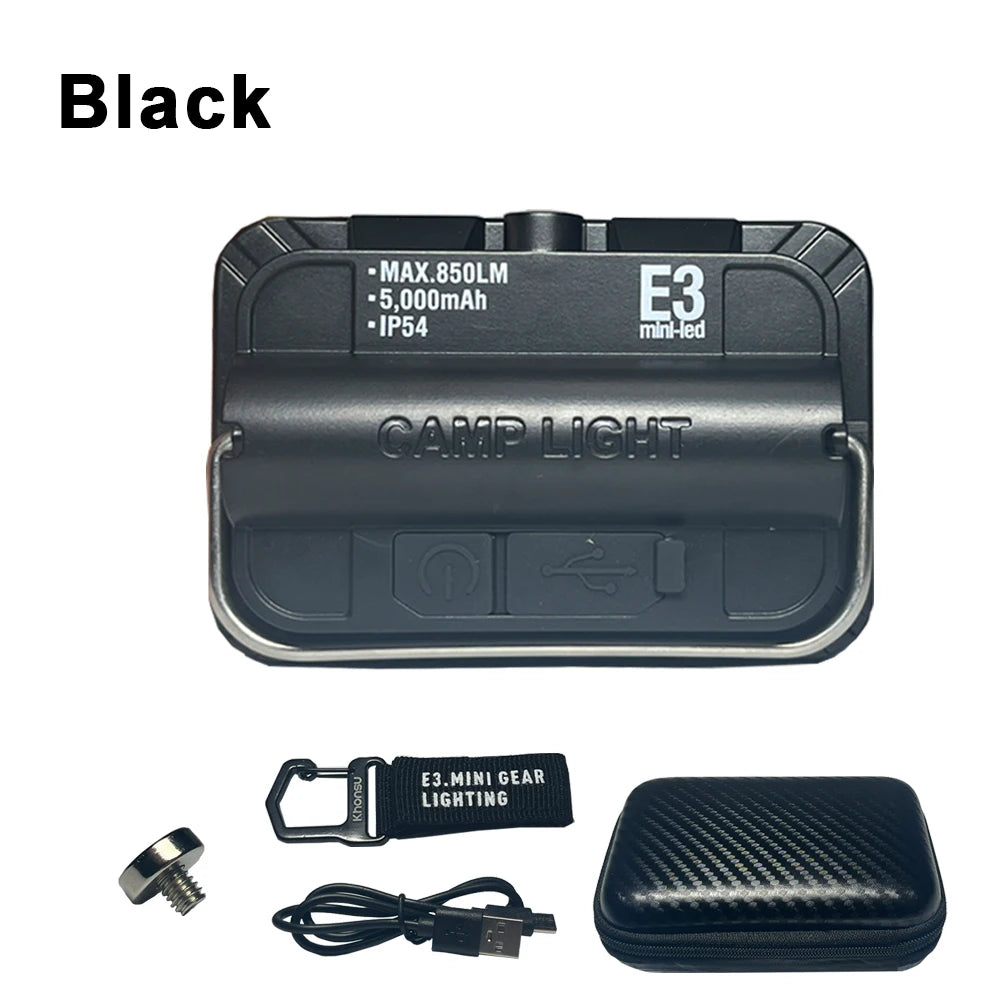 Rechargeable 5000mAh LED Camping Light – Waterproof, Portable & Reliable