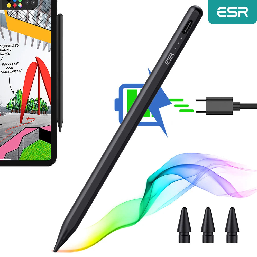 ESR iPad Stylus Pen - Tilt Sensitivity & Palm Rejection