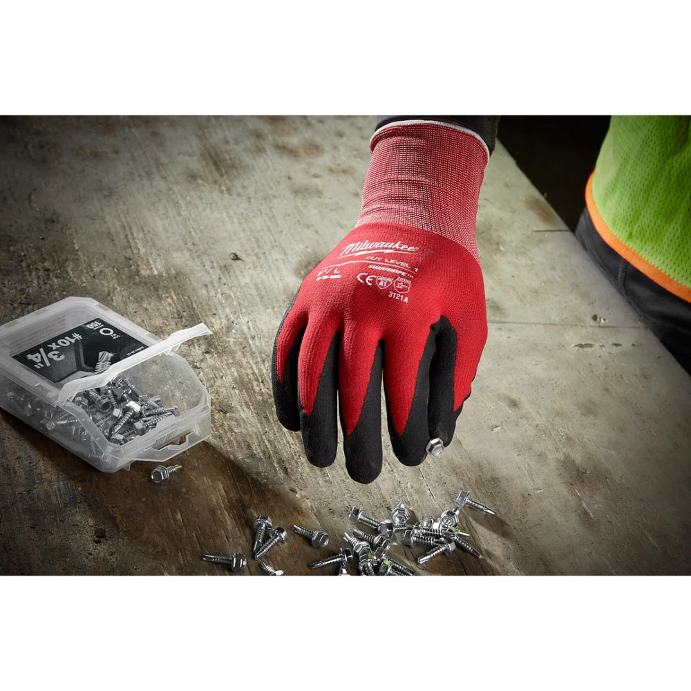 Milwaukee Heavy-Duty Touchscreen Work Gloves - Non-Slip Grip, Durable
