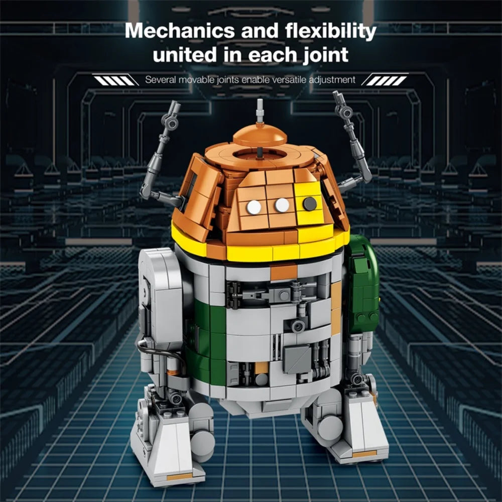 988PCS Block Building Set - C1-10P Chopper Robot Model Toy