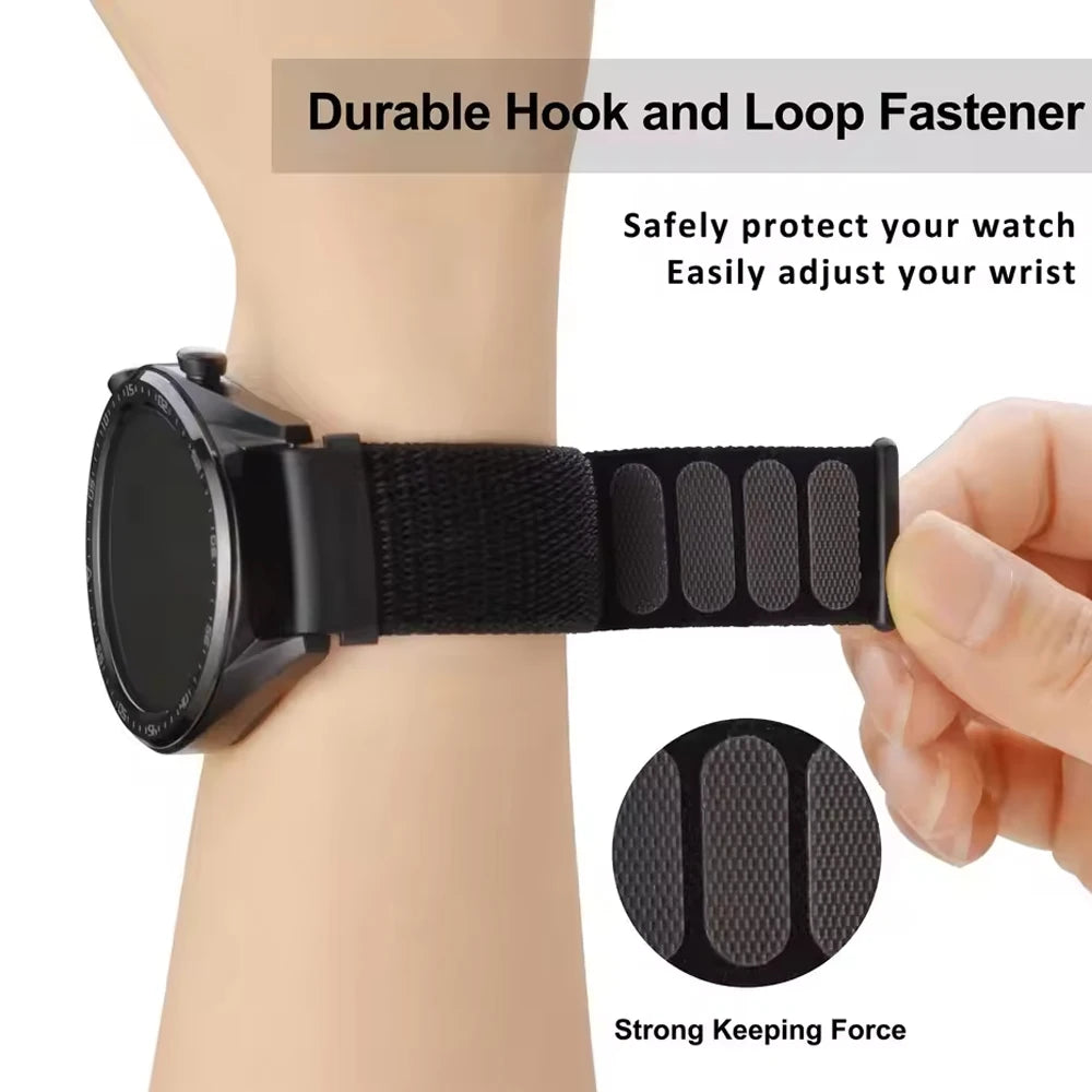 Comfortable Nylon Loop Strap for Garmin Venu & Forerunner Watches