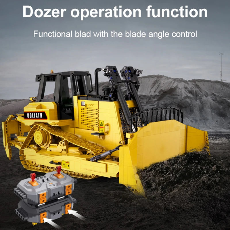 CaDA 2826Pcs Remote Control Engineering Vehicle Building Blocks Set