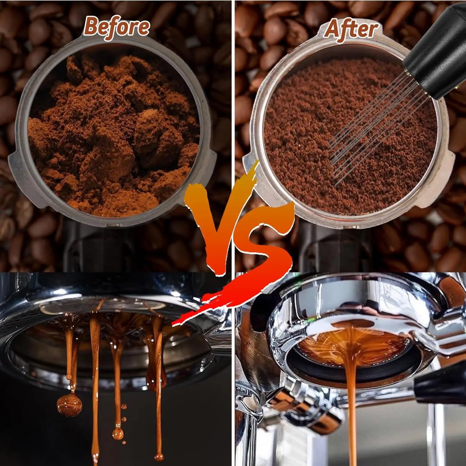 22-Piece Professional Espresso Accessories Kit for Baristas