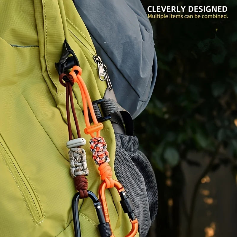 Hand Woven Paracord Water Bottle Holder for Outdoor Adventures