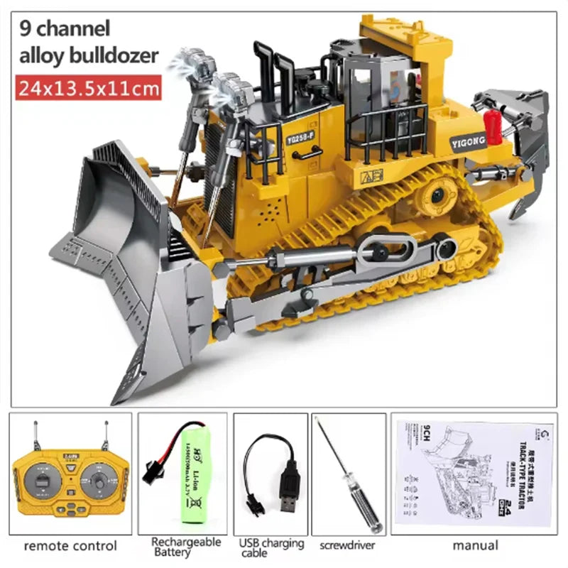 Remote Control Excavator Toy - Educational Fun for Kids