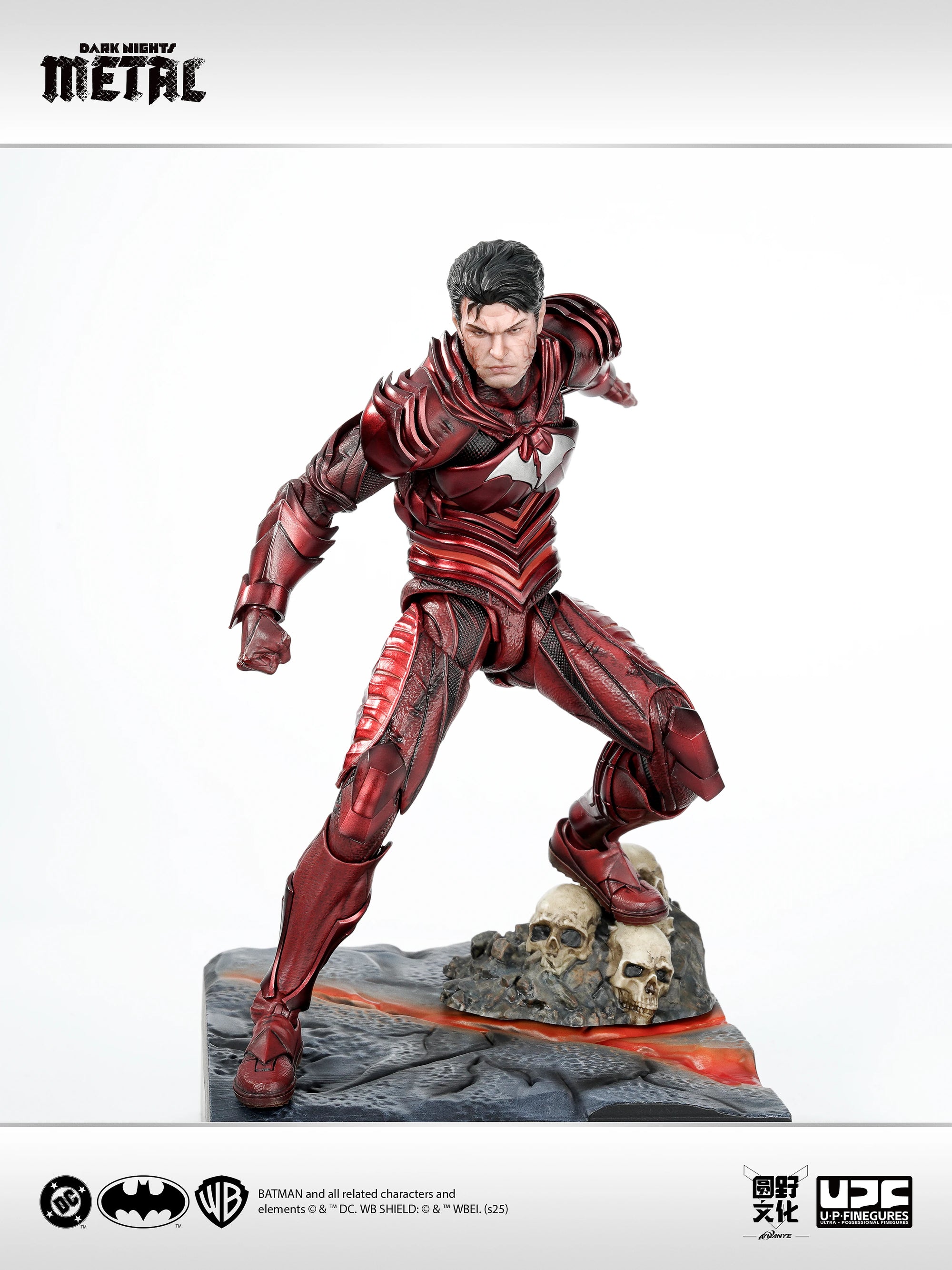 Red Death Batman Action Figure - Articulated 1/12 Scale Collectible