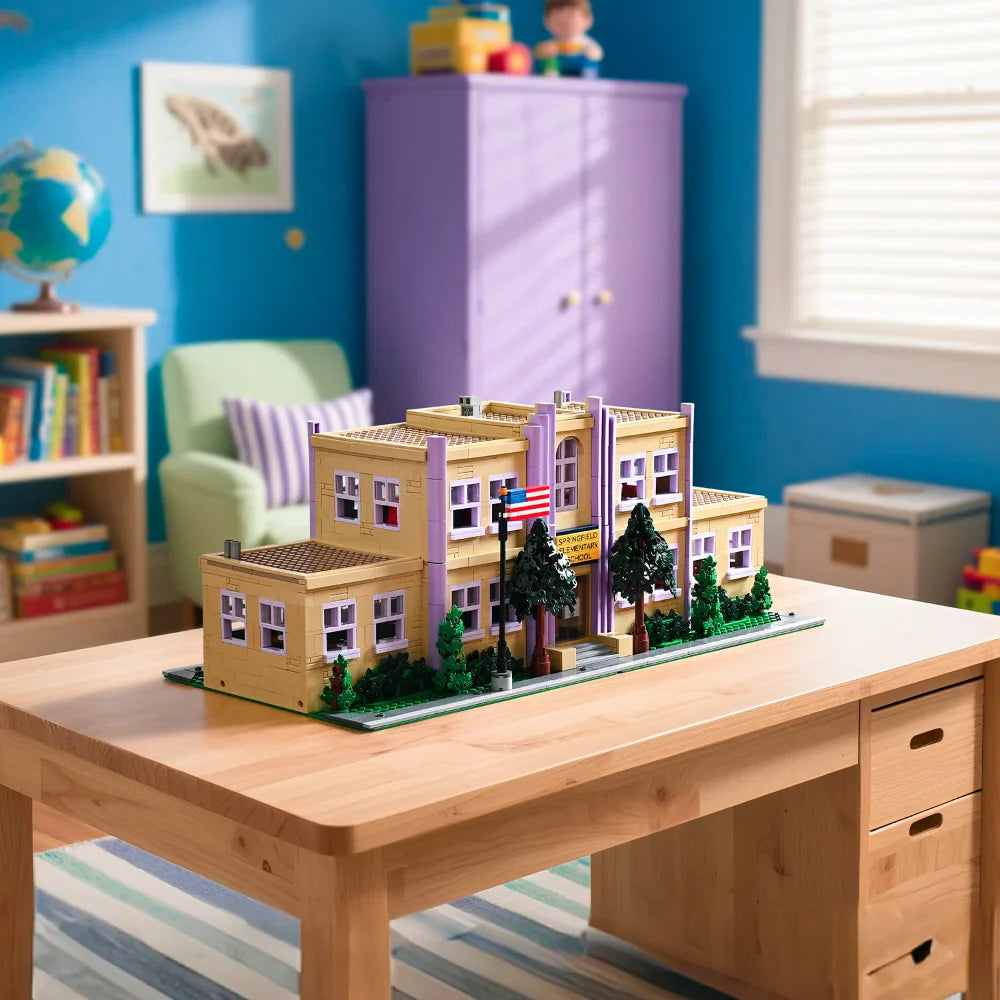 MOC Springfield School Building Blocks - Creative Fun & Learning