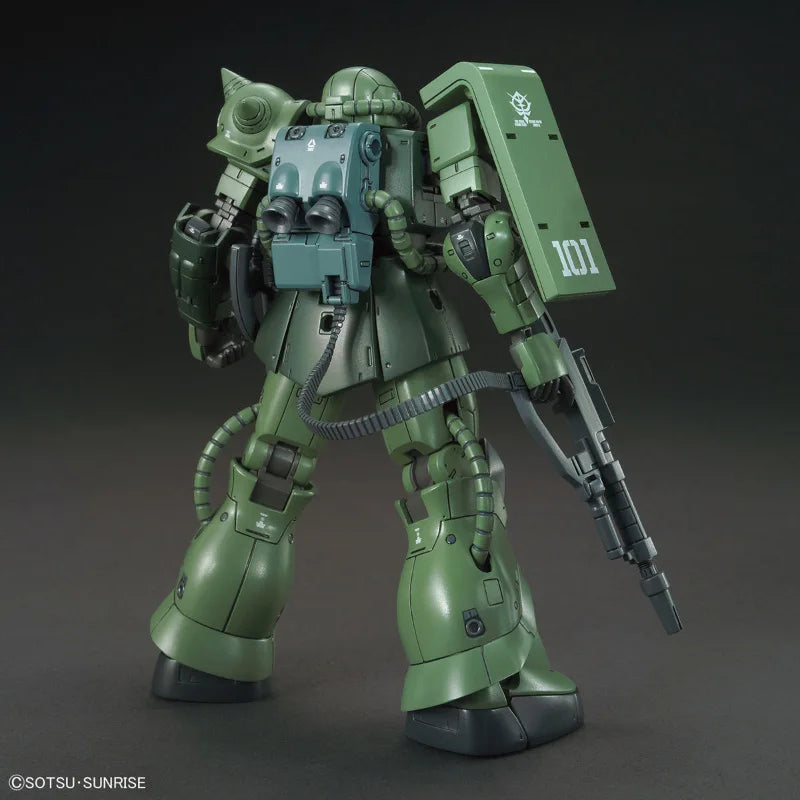 Bandai Gundam Model Kit MS-06C Zaku 2 - Collectible Anime Figure