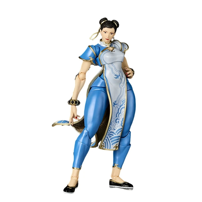 Chun Li Action Figure - KAIYODO Revoltech Street Fighter 6 Model Toy