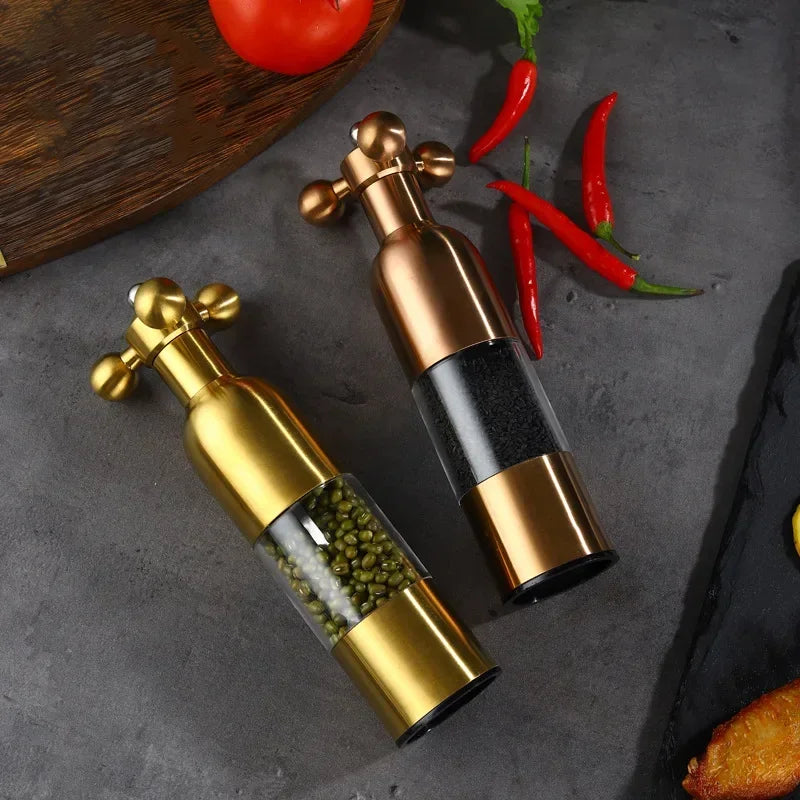 Premium 304 Stainless Steel Manual Pepper Grinder - Eco-Friendly Design