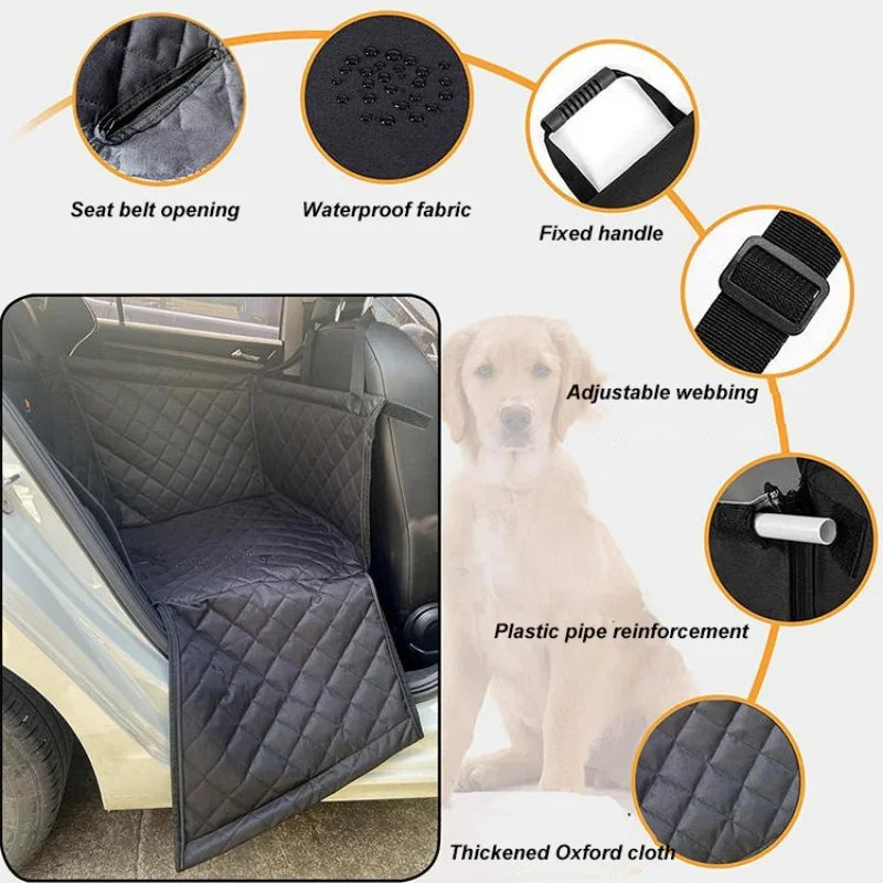 Cawayi Waterproof Dog Carrier Bag for Safe Car Travel