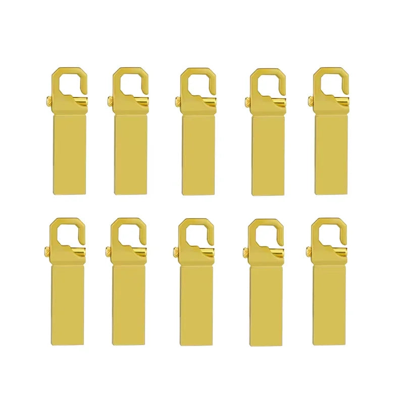 Customized USB Flash Drive – 10PCS, 64GB/32GB/16GB, High Speed