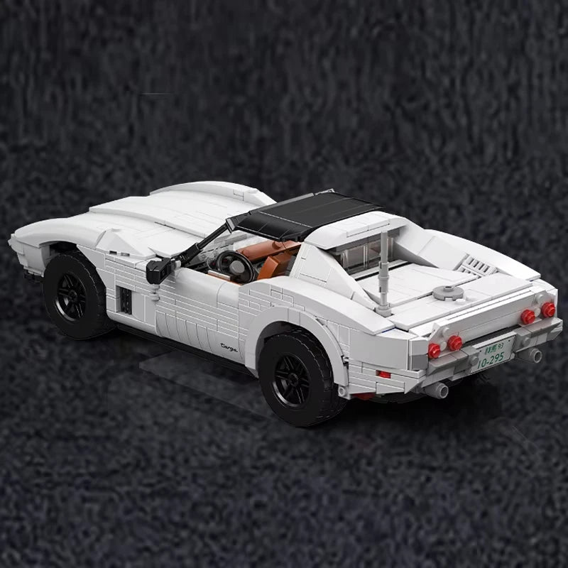 1347Pcs Vintage Super Sport Car Building Block Set for Kids