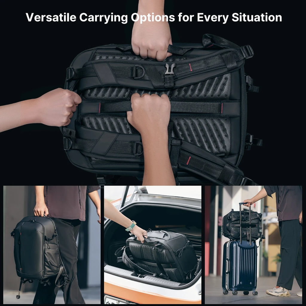 Ulanzi BP09 Waterproof Camera Backpack 22L for DSLRs & Tripods