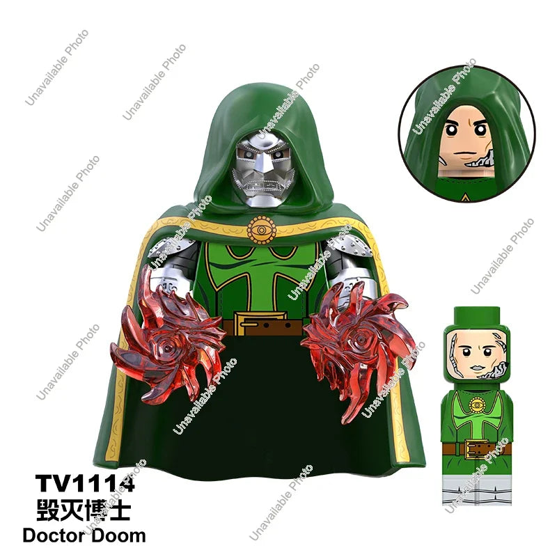 Hot Toys Mini Building Blocks Superhero Figures - Fun for All Ages