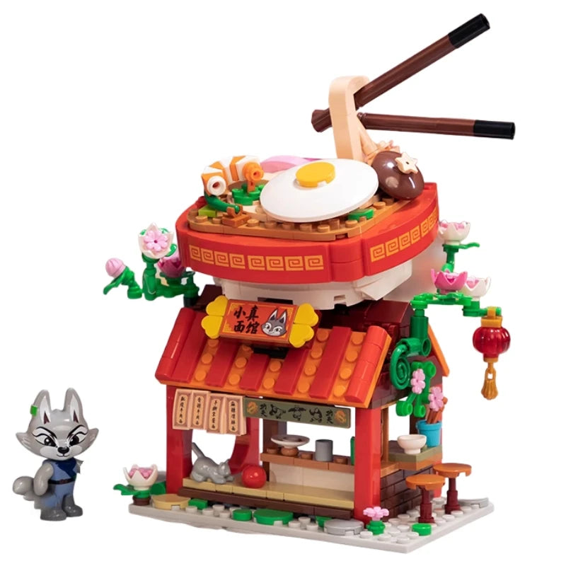 Pantasy Building Blocks Kung Fu Panda Model Toy - Creative Fun!