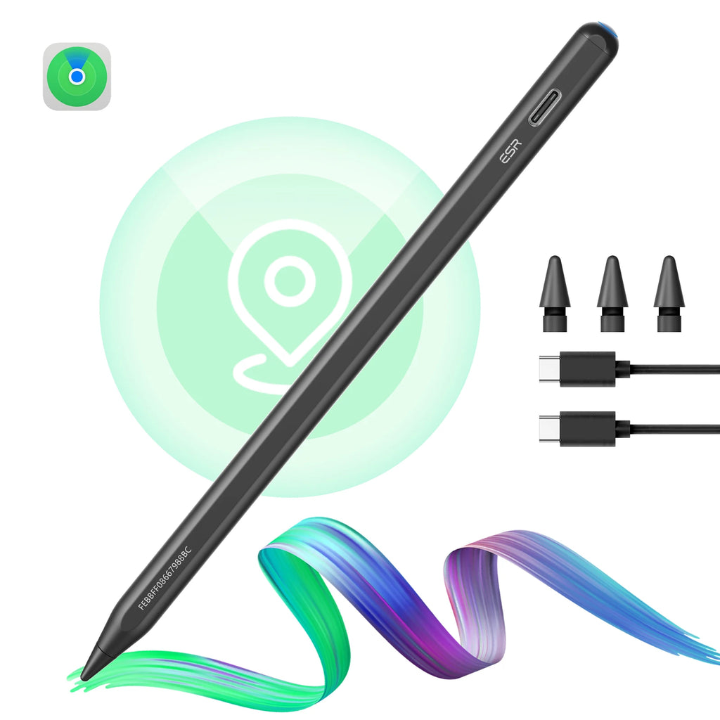 ESR Fast-Charging iPad Stylus with Palm Rejection (2018-2025)