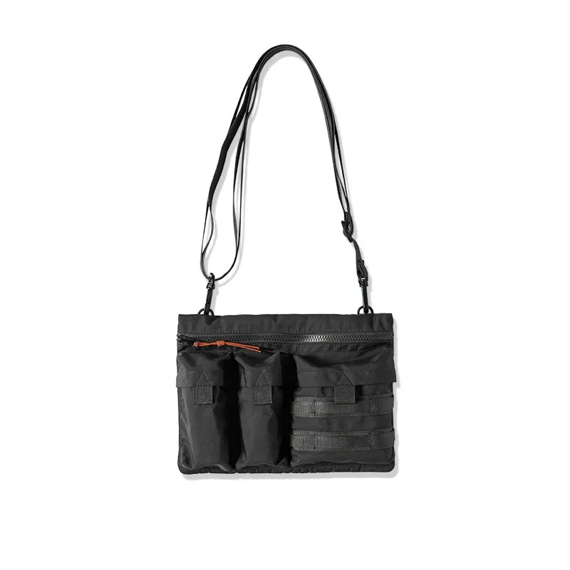 Maden 2023 Multi-Pocket Men's Crossbody Bag - Versatile & Durable