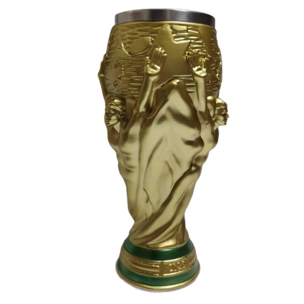 2026 Soccer Trophy Beer Mug - Large Capacity Party Drinking Cup
