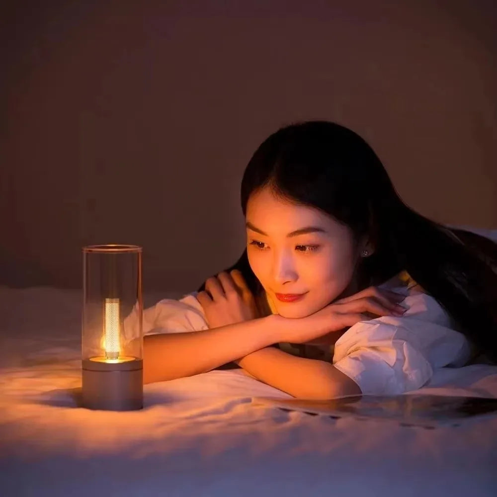 Yeelight Rechargeable Candela Lamp - Candle-Like Night Light with Dimming