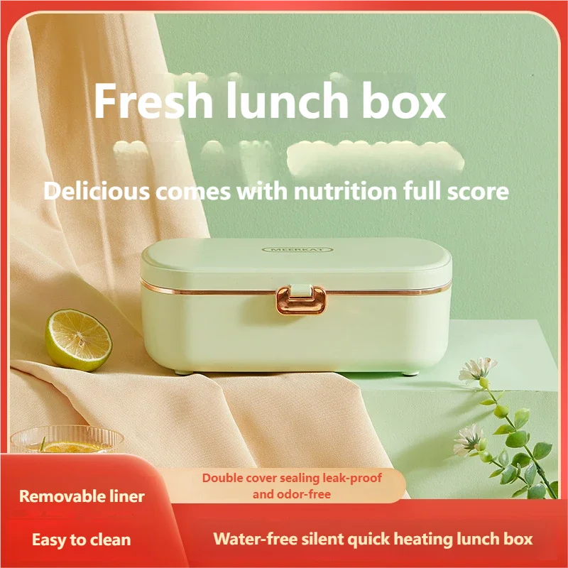 HOMEFISH Electric Lunch Box - Portable Food Warmer with 900ml Capacity