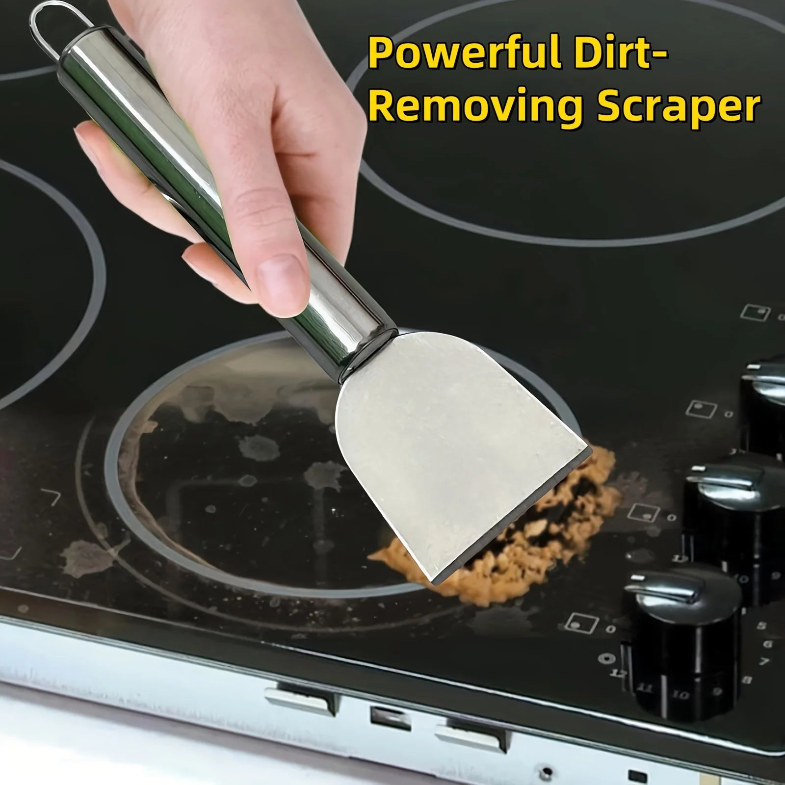 Stainless Steel Cleaning Scraper - Ultimate Glue & Stain Remover