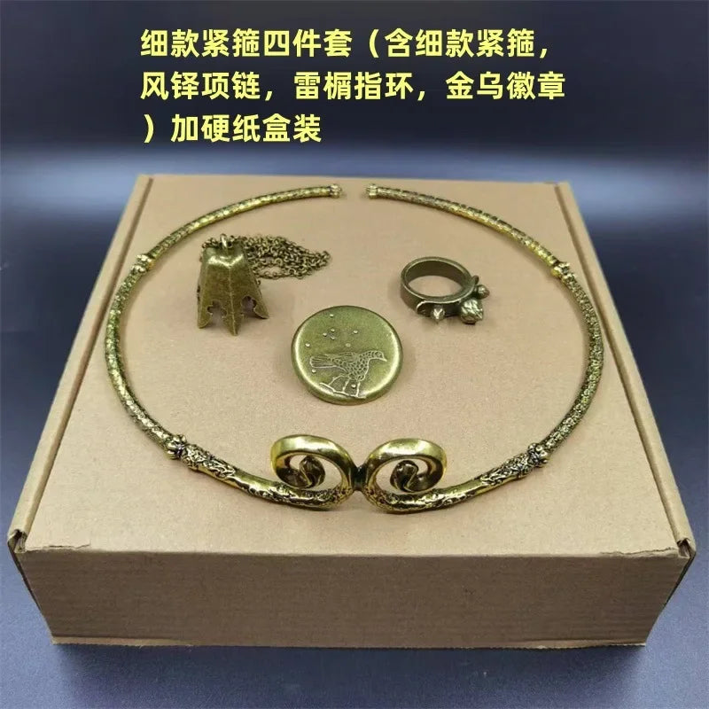 Mythical Wukong Monkey King Ring - Golden Stick Decor Toy