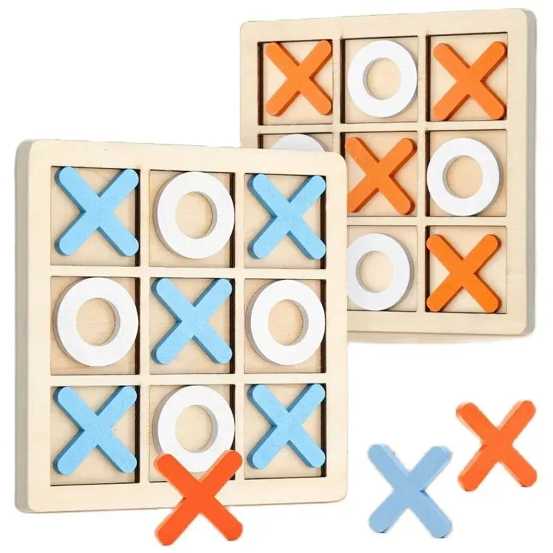 Montessori Wooden Chess Set - Educational Puzzle for Kids Ages 3-12