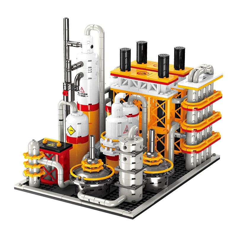 City Engineering Building Blocks - Creative MOC Set for Builders