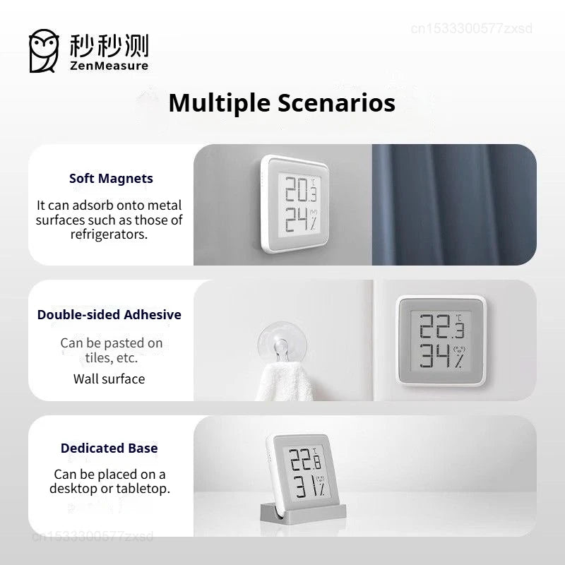 Miaomiaoce E-Link INK Smart Weather Station - Humidity & Temperature Meter