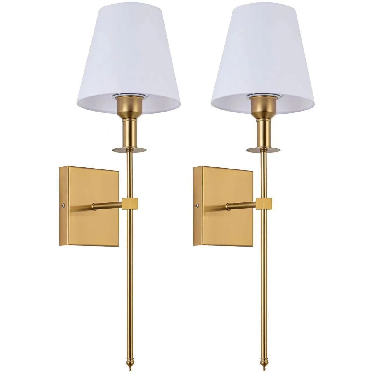 Modern Gold LED Wall Sconce for Bedroom & Home Decor